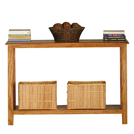 Sofa Table with Lower Shelf